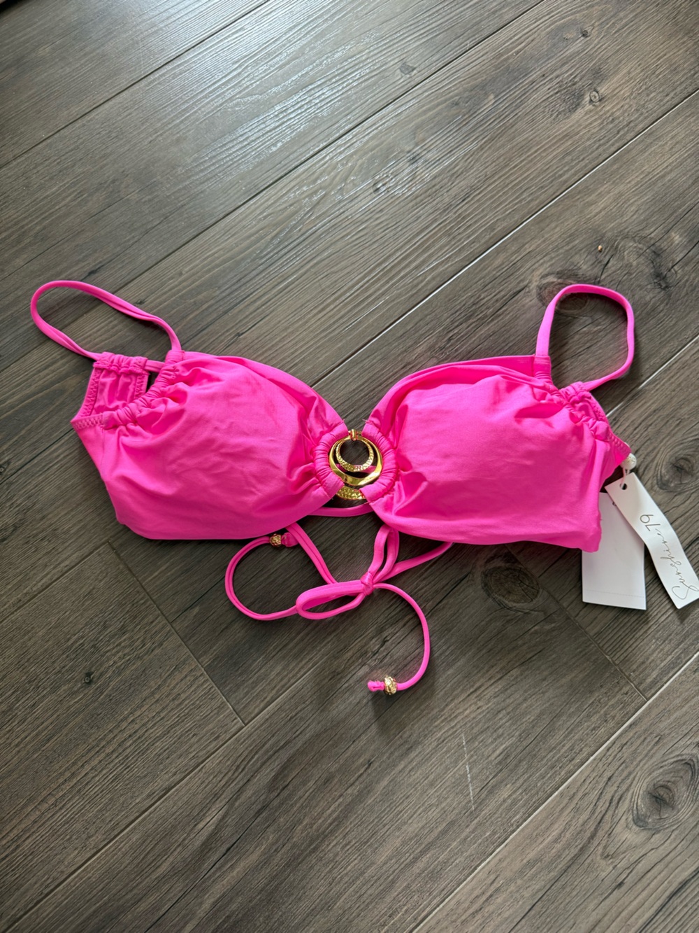 Sunshine79 Bikini Top NWT